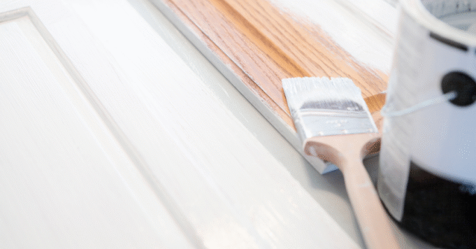 painted kitchen cabinets