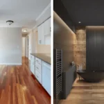 Hardwood Floors in Kitchens & Baths